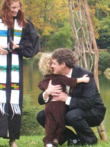 ring bearer and groom