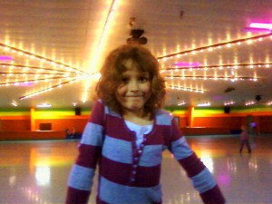 A skating during spring break